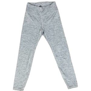 Rohnisch Women's 7/8 Length High Rise Leggings Pants Tights Grey Size Small